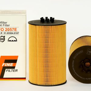 فیلتر روغن اتوبوسB7 جدید مان یاوران FO 2057E فاین فیلتر | یدک فیلتر