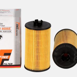 فیلتر روغن سمند خودرو ملی (دو سر پلی آمید) FO 4686E فاین فیلتر مدل FO 4686 new | یدک فیلتر