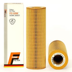فیلتر روغن اسکانیا تو کاسه ای G400-G410-R450- اتوبوس مارال UEO2275 -درسا FO 8260 فاین فیلتر | یدک فیلتر