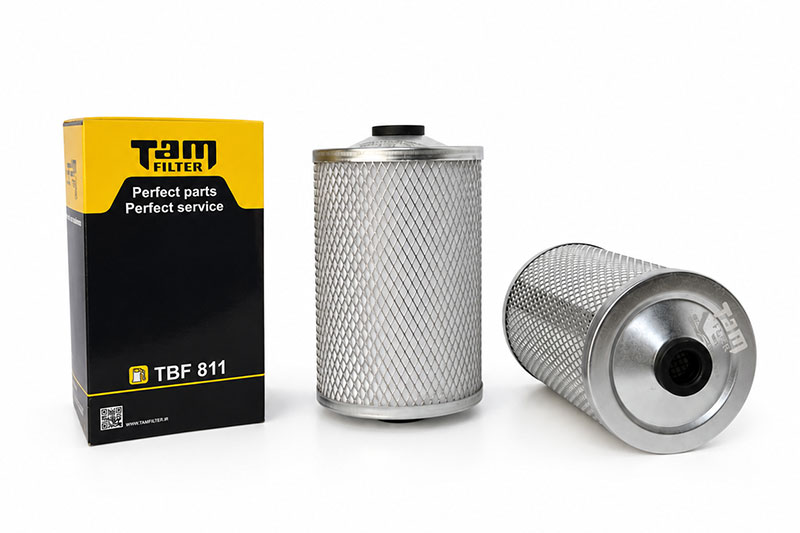 فیلترگازوئیل اتوبوس ۳۰۲ بنز ۱۰ تن نمدی تام فیلتر مدل TBF-811 | یدک فیلتر