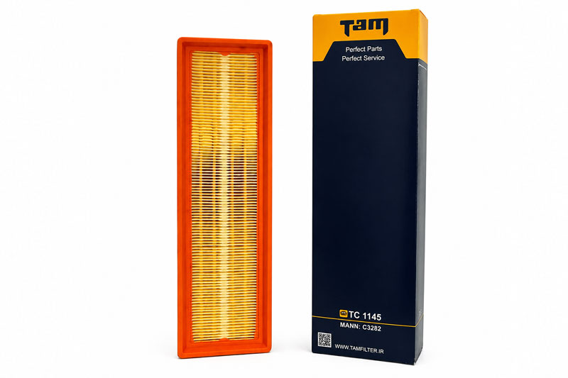 فیلترهوا پژو ۲۰۶ SDکوتاه تام فیلتر مدل TC-1145 | یدک فیلتر